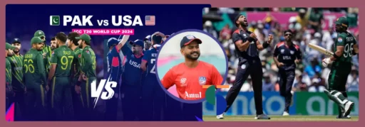 USA thrashes Pakistan in a nail biter creating Major upset in T20 World Cup 2024