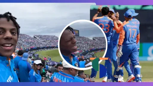 IShowSpeed shows emotions in India vs Pakistan match in New York