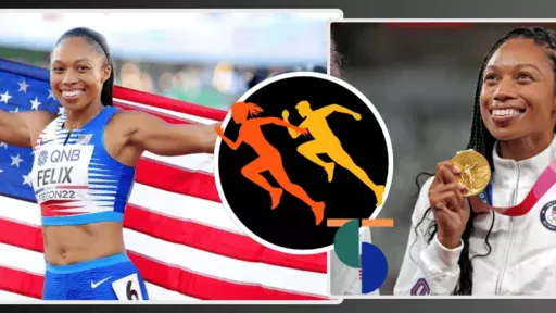 USA Olympic Medalist Allyson Felix intriguing Life Story