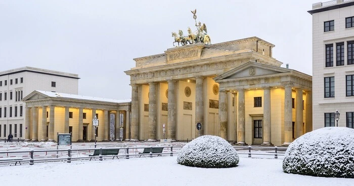 Berlin in winter