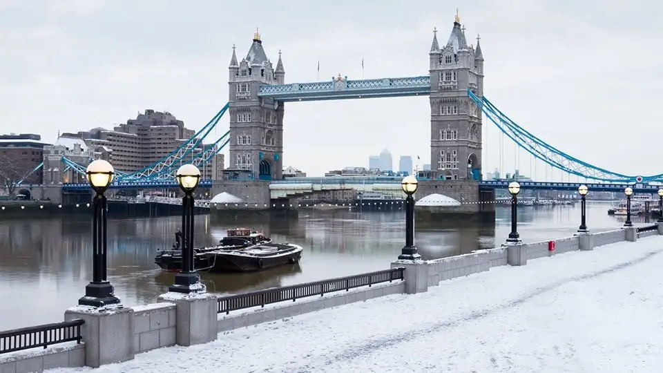 london in WInter